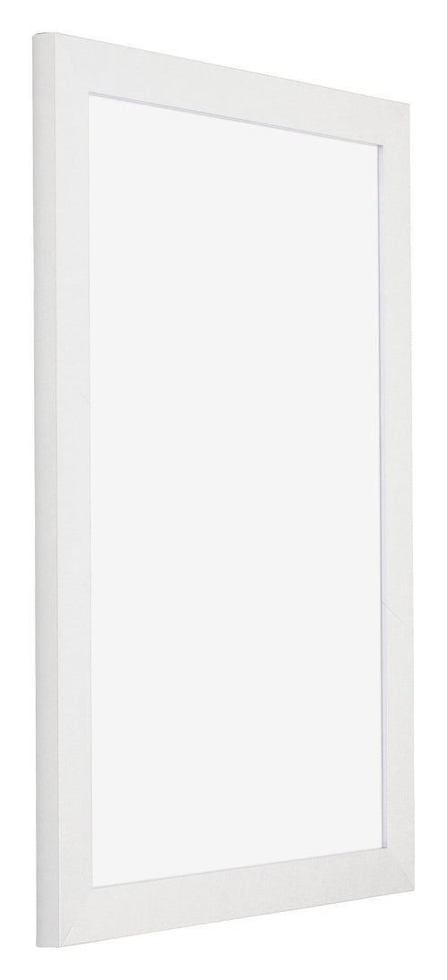 Mura MDF Cadre Photo 60x90cm Blanc Brillant De Face Oblique | Yourdecoration.fr