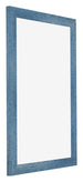 Mura MDF Cadre Photo 60x90cm Bleu Brillant Geveegd De Face Oblique | Yourdecoration.fr