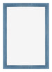 Mura MDF Cadre Photo 60x90cm Bleu Brillant Geveegd De Face | Yourdecoration.fr
