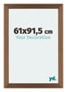 Mura MDF Cadre Photo 61x91 5cm Cuivre Decor De Face Mesure | Yourdecoration.fr