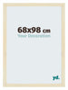 Mura MDF Cadre Photo 68x98cm Sable Patine De Face Mesure | Yourdecoration.fr