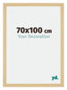 Mura MDF Cadre Photo 70x100cm Décor Érable De Face Mesure | Yourdecoration.fr