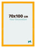 Mura MDF Cadre Photo 70x100cm Jaune De Face Mesure | Yourdecoration.fr