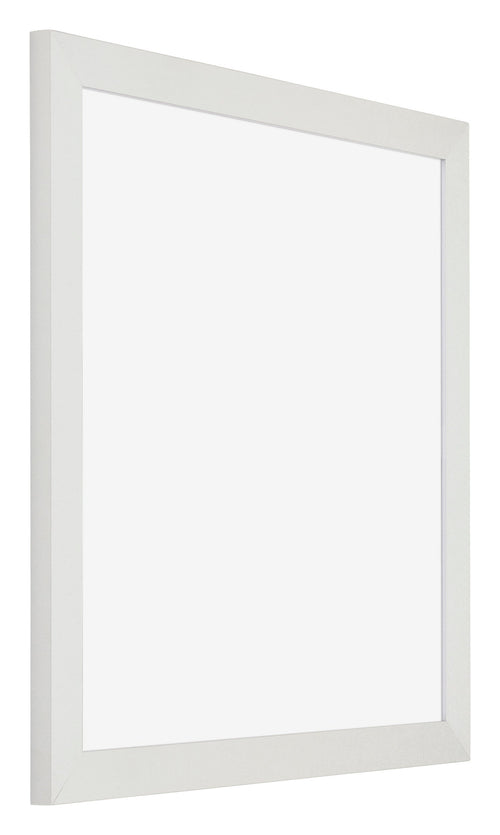 Mura MDF Cadre Photo 70x70cm Blanc Mat De Face Oblique | Yourdecoration.fr