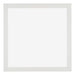 Mura MDF Cadre Photo 70x70cm Blanc Mat De Face | Yourdecoration.fr