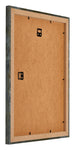 Mura MDF Cadre Photo 75x100cm Bleu Or Mélangé Arriere Oblique | Yourdecoration.fr