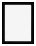 Mura MDF Cadre Photo 75x100cm Noir Brillant De Face | Yourdecoration.fr