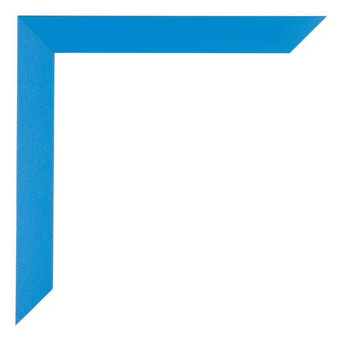 Mura MDF Cadre Photo 37 5x98cm Bleu Brillant Patine Detail Coin | Yourdecoration.fr
