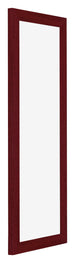 Mura MDF Cadre Photo 37 5x98cm Vin Rouge Patine De Face Oblique | Yourdecoration.fr