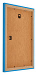 Mura MDF Cadre Photo 48x64cm Bleu Brillant Patine Arriere Oblique | Yourdecoration.fr