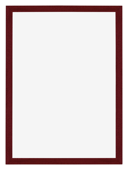 Mura MDF Cadre Photo 48x67cm Vin Rouge Patine De Face | Yourdecoration.fr