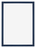 Mura MDF Cadre Photo 67x98cm Bleu Fonce Patine De Face | Yourdecoration.fr
