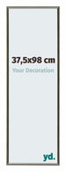 New York Aluminium Cadre Photo 37 5x98cm Structure Mercury De Face Mesure | Yourdecoration.fr
