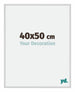 New York Aluminium Cadre Photo 40x50cm Argent Mat De Face Mesure | Yourdecoration.fr