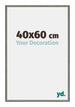 New York Aluminium Cadre Photo 40x60cm Structure Mercury De Face Mesure | Yourdecoration.fr