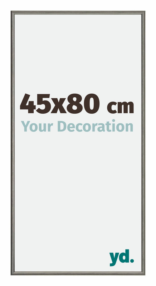 New York Aluminium Cadre Photo 45x80cm Structure Mercury De Face Mesure | Yourdecoration.fr