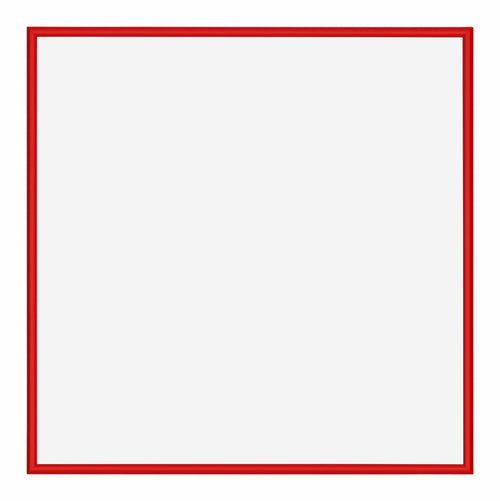 New York Aluminium Cadre Photo 50x50cm Rouge Ferrari De Face | Yourdecoration.fr