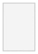 New York Aluminium Cadre Photo 62x93cm Argent Mat De Face | Yourdecoration.fr