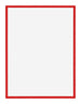 New York Aluminium Cadre Photo 75x100cm Rouge Ferrari De Face | Yourdecoration.fr