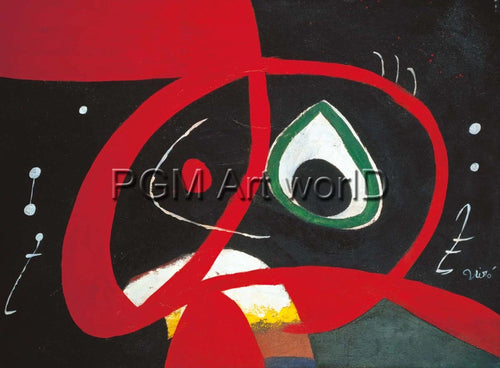 PGM JM 848 Joan Miro Kopf Affiche Art 80x60cm | Yourdecoration.fr