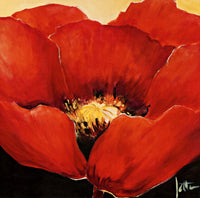 PGM RMJ 235 Jettie Roseboom Red Beauty I Affiche Art 70x70cm | Yourdecoration.fr