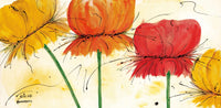 PGM SAH 03 Sylvia Haigermoser Blumen Fantasie I Affiche Art 100x50cm | Yourdecoration.fr