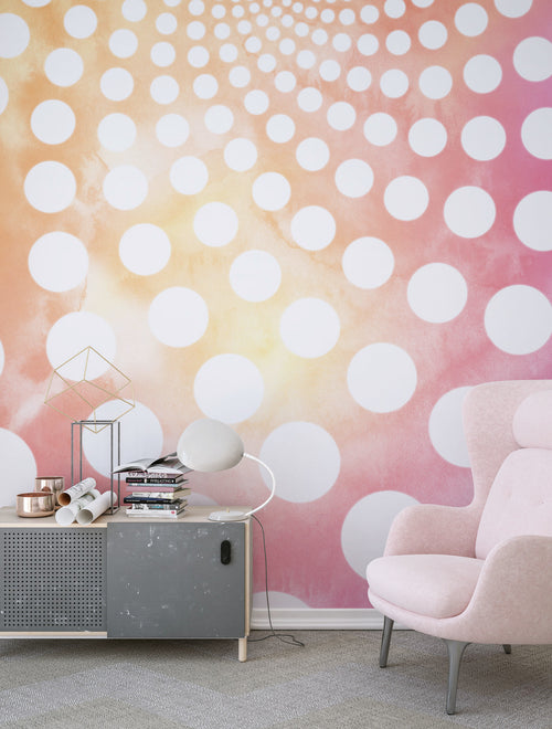 Papier Paint Fibonacci Sunset 250x250cm Komar FLX5 067 Interieur | Yourdecoration.fr