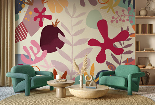 Papier Paint Happy Corals 350x250cm FLX7 030 Interieur | Yourdecoration.fr