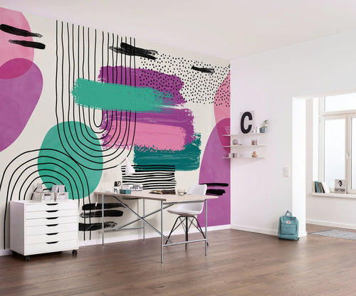 Papier Paint La Boum 350x250cm FLX7 013 Interieur | Yourdecoration.fr