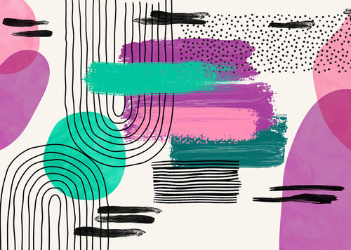 Papier Paint La Boum 350x250cm FLX7 013 | Yourdecoration.fr