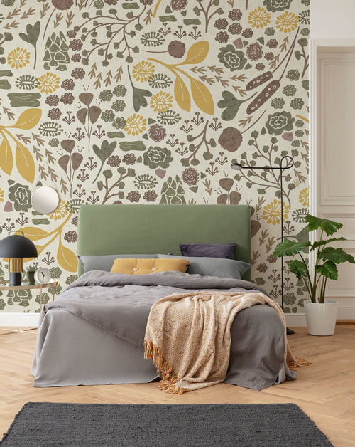 Papier Paint Wild Fields 250x250cm Komar FLX5 048 Interieur | Yourdecoration.fr