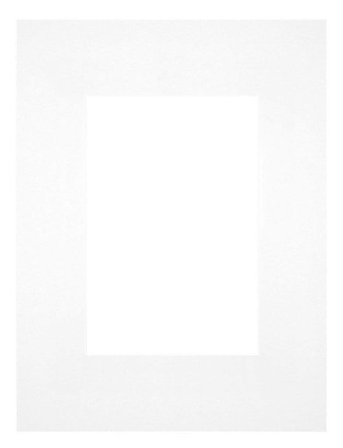 Passe Partout 18x24cm Carton Blanc Bord Droit De Face | Yourdecoration.fr