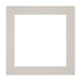 Passe Partout 20x20cm Carton Gris Graniet Bord Droit De Face | Yourdecoration.fr