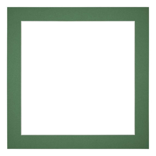 Passe Partout 20x20cm Carton Vert Foret Bord 4cm Droit De Face | Yourdecoration.fr