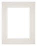 Passe Partout 20x25cm Carton Gris Clair Bord Droit De Face | Yourdecoration.fr