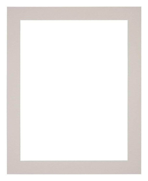Passe Partout 20x25cm Carton Gris Graniet Bord 4cm Droit De Face | Yourdecoration.fr