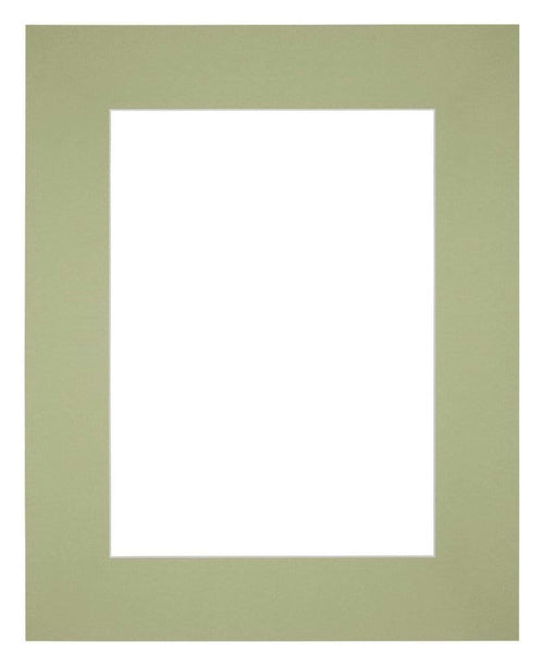 Passe Partout 20x25cm Carton Vert Menthe Bord Droit De Face | Yourdecoration.fr