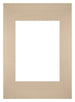 Passe Partout 20x28cm Carton Beige Bord Droit De Face | Yourdecoration.fr