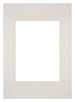 Passe Partout 20x28cm Carton Gris Clair Bord Droit De Face | Yourdecoration.fr