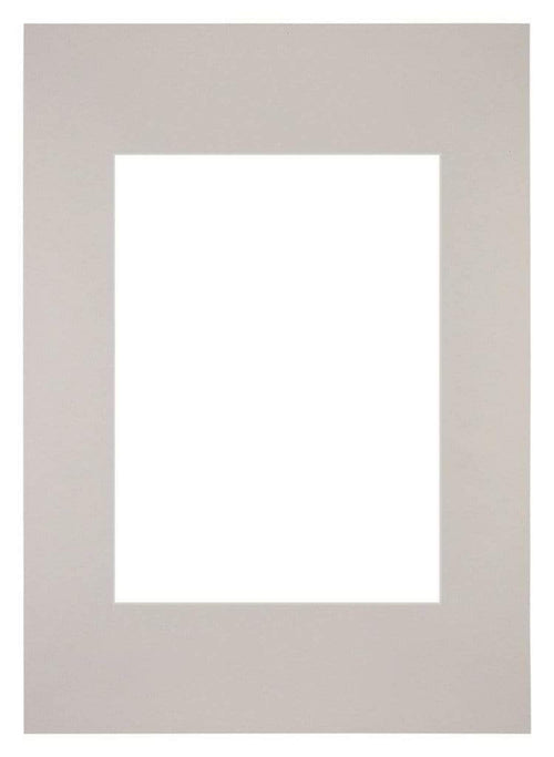 Passe Partout 20x28cm Carton Gris Graniet Bord Droit De Face | Yourdecoration.fr