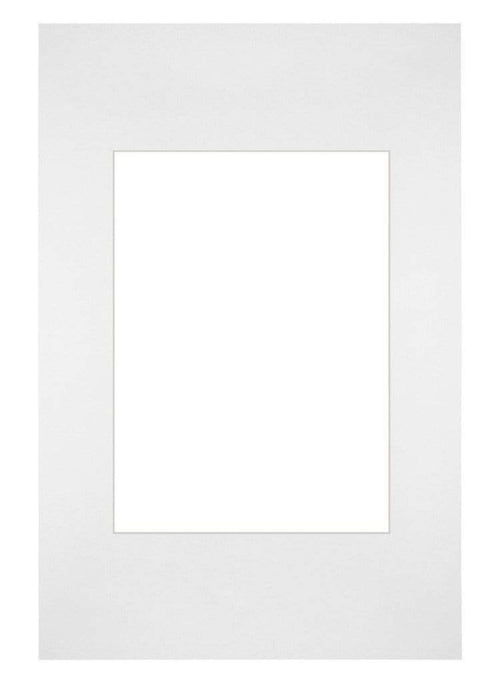Passe Partout 20x30cm Carton Blanc Bord Droit De Face | Yourdecoration.fr