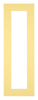 Passe Partout 20x60cm Carton Jaune Bord 5cm Droit De Face | Yourdecoration.fr