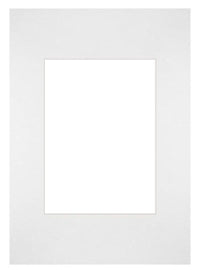 Passe Partout 21x29 7cm Carton Blanc Bord Droit De Face | Yourdecoration.fr