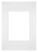 Passe Partout 21x29 7cm Carton Blanc Bord Droit De Face | Yourdecoration.fr