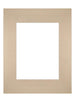 Passe Partout 24x30cm Carton Beige Bord Droit De Face | Yourdecoration.fr