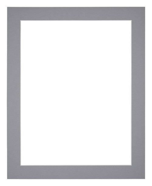 Passe Partout 24x30cm Carton Gris Bord 4cm Droit De Face | Yourdecoration.fr