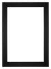 Passe Partout 25x35cm Carton Noir Bord 6cm Droit De Face | Yourdecoration.fr