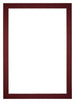 Passe Partout 25x35cm Carton Vin Rouge Bord 4cm Droit De Face | Yourdecoration.fr