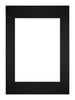 Passe Partout 29 7x42cm A3 A4 Carton Noir Bord Droit De Face | Yourdecoration.fr