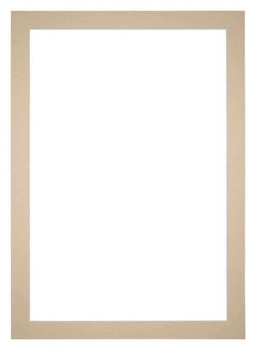 Passe Partout 30x42cm Carton Beige Bord 4cm Droit De Face | Yourdecoration.fr